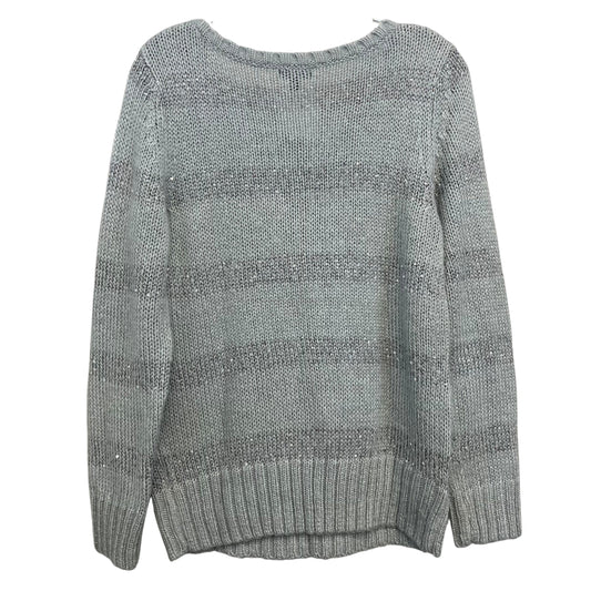 Sweater By Apt 9 In Grey, Size:L