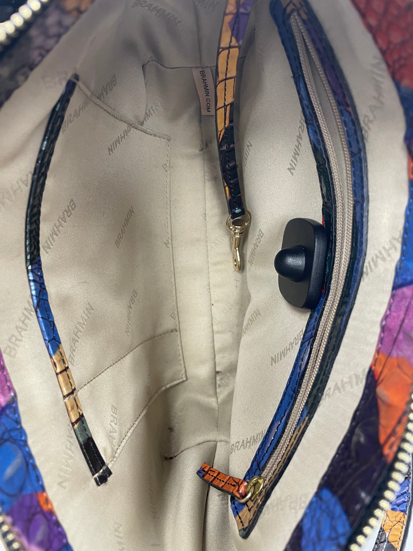 Crossbody Designer By Brahmin, Size: Medium