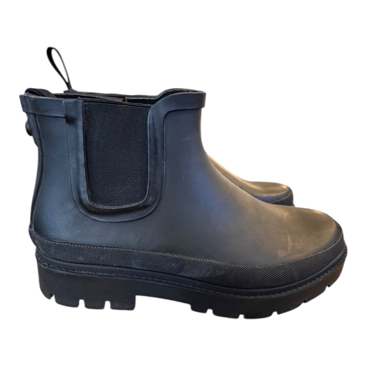 Boots Rain By Target In Black, Size:8