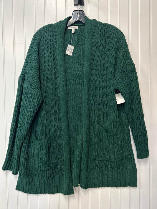 Sweater Cardigan By Maurices In Green, Size:L