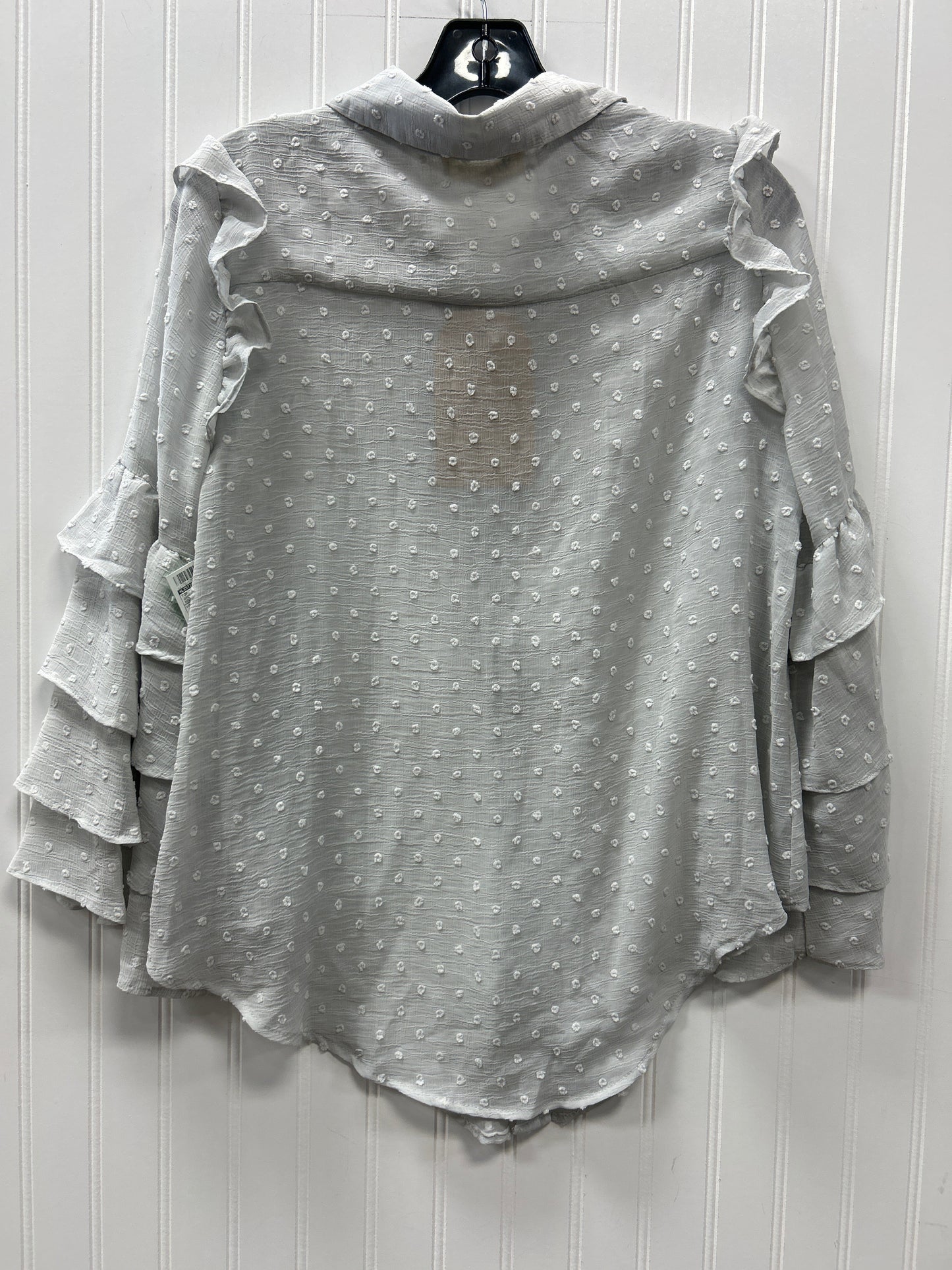 Top Ls By Listicle In Grey, Size:L NWT