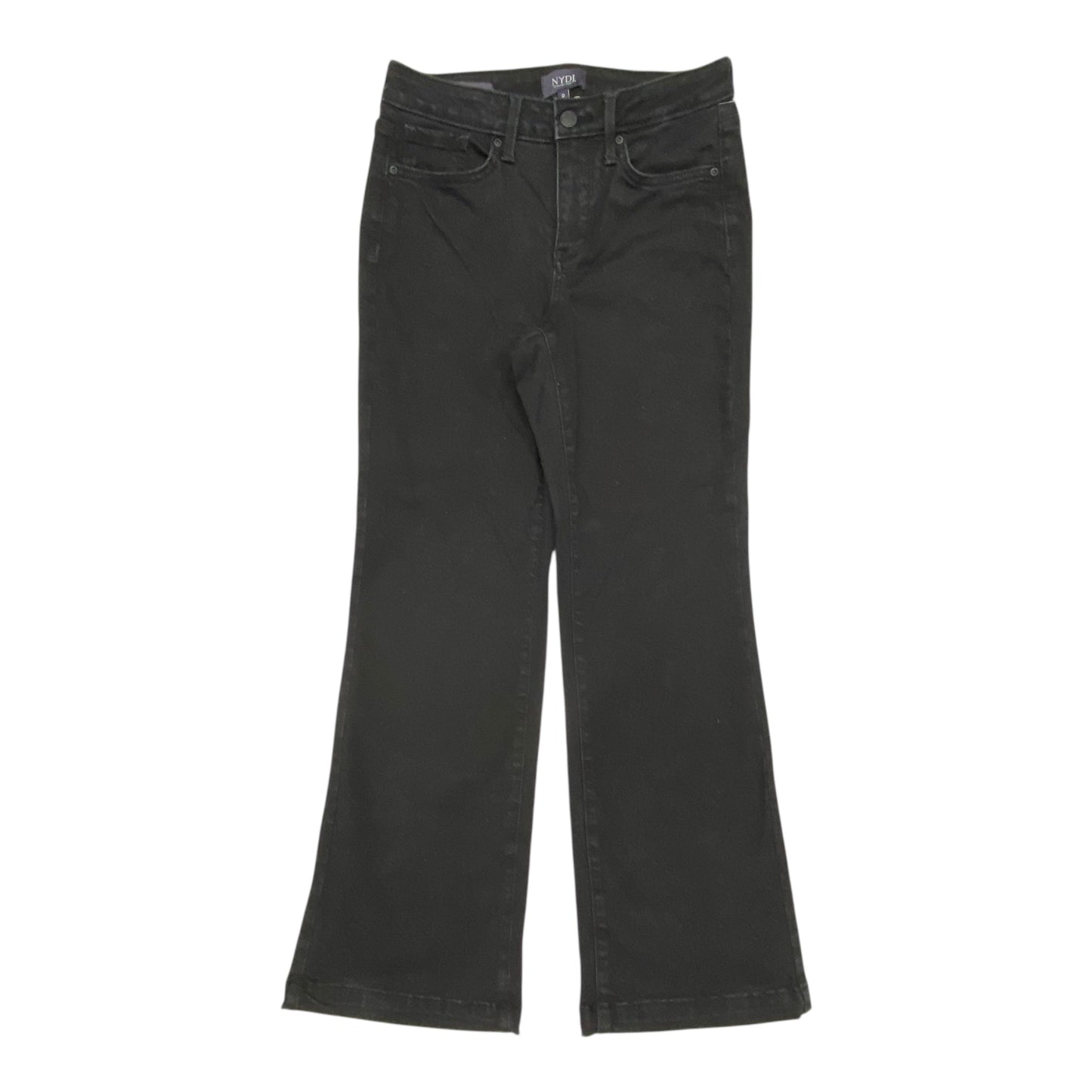 Jeans Flared By Not Your Daughters Jeans In Black Denim, Size:0