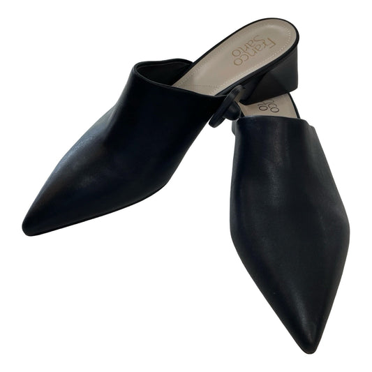 Shoes Heels Block By Franco Sarto In Black, Size:9.5