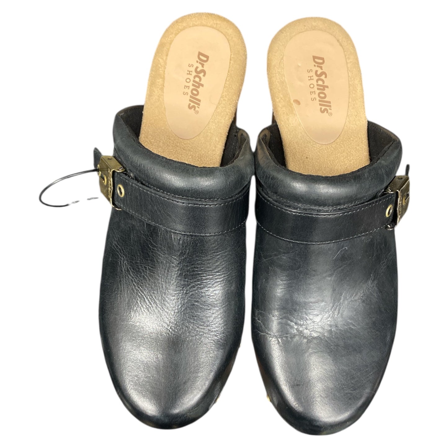 Shoes Heels Block By Dr Scholls In Black, Size:9