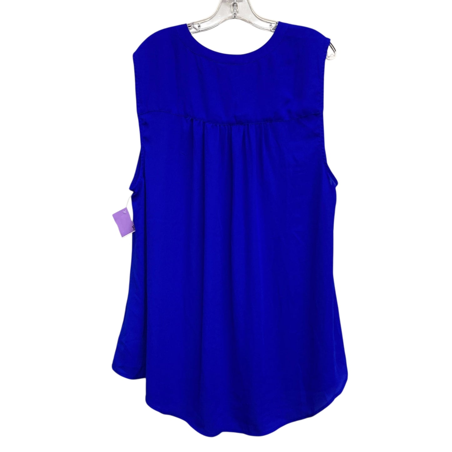 Top Sleeveless By Torrid In Blue, Size:3X