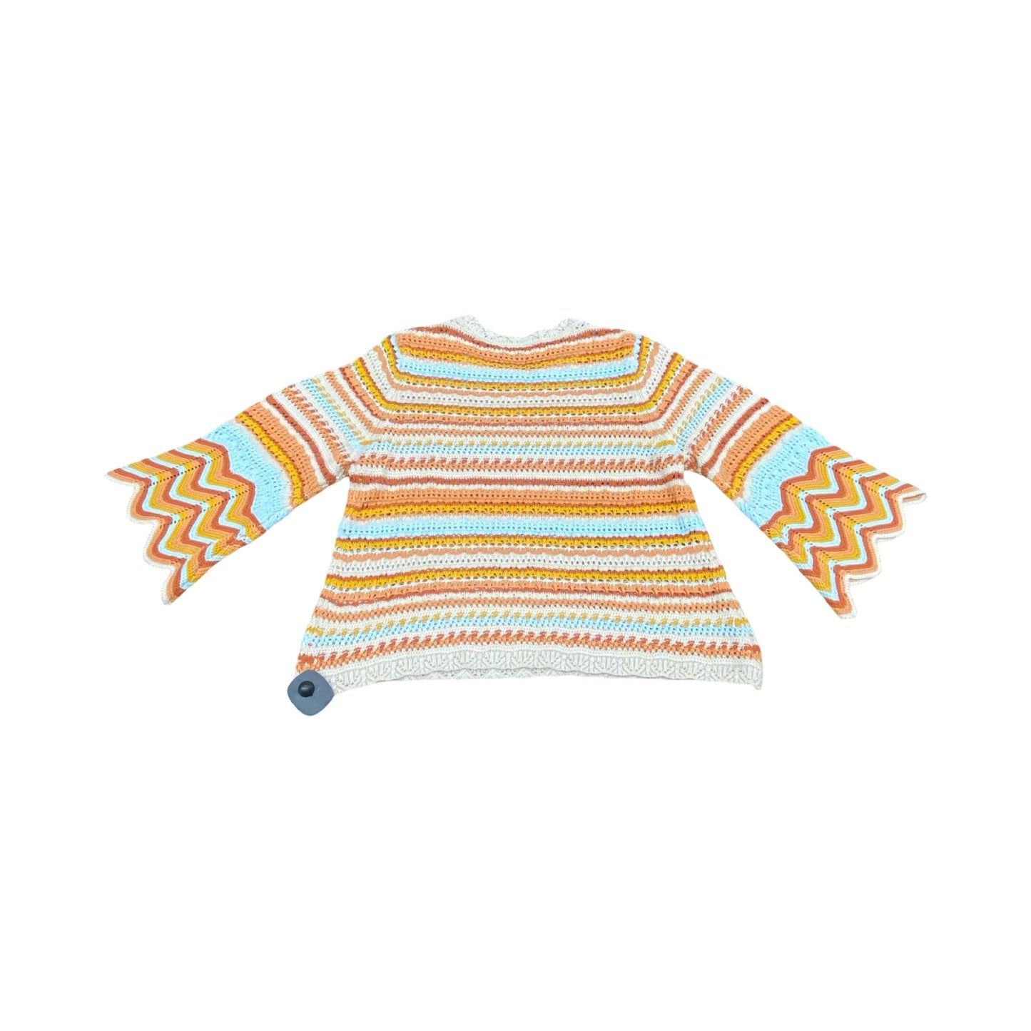 Sweater By Democracy In Striped Pattern, Size:S