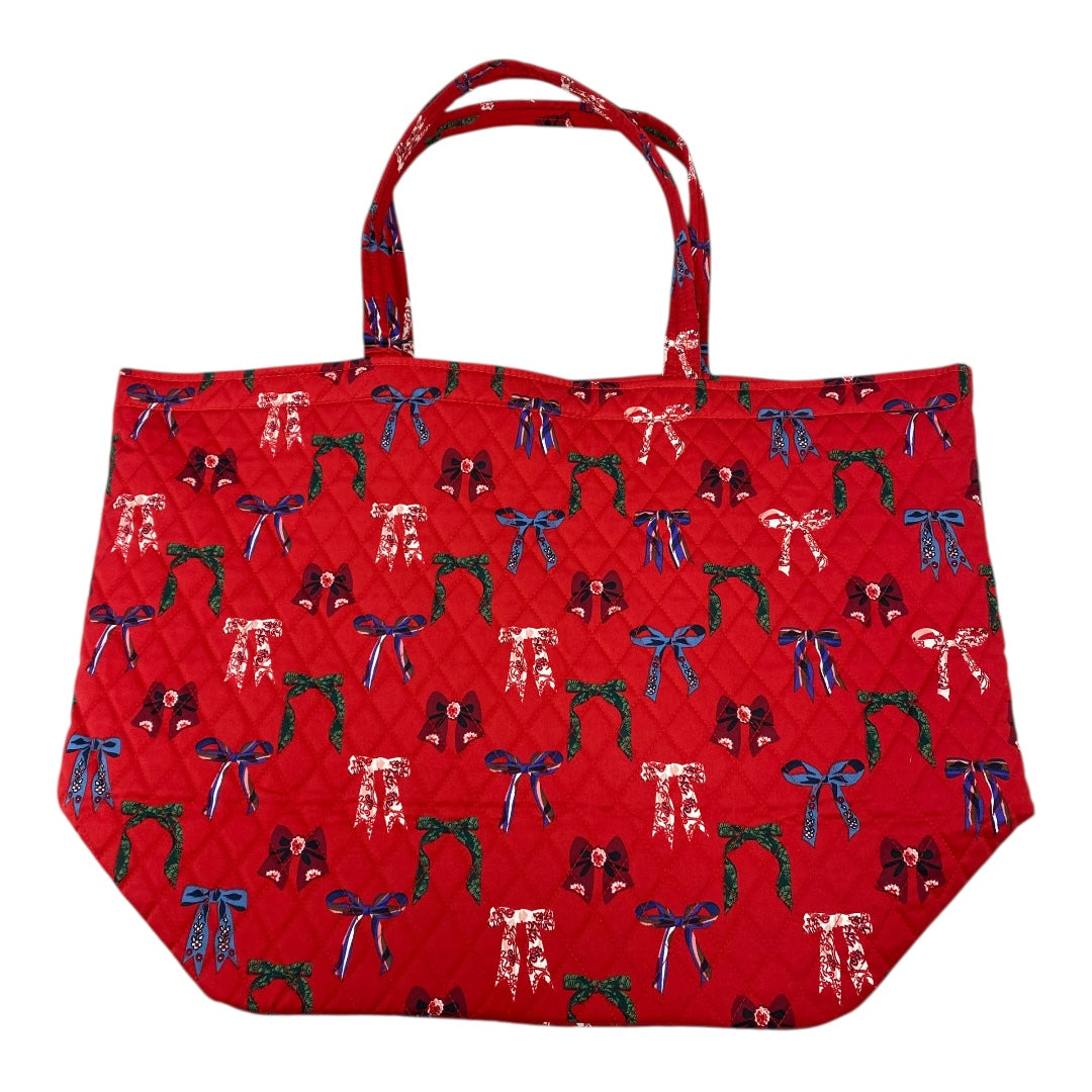 Tote By Vera Bradley In Red, Size:Large