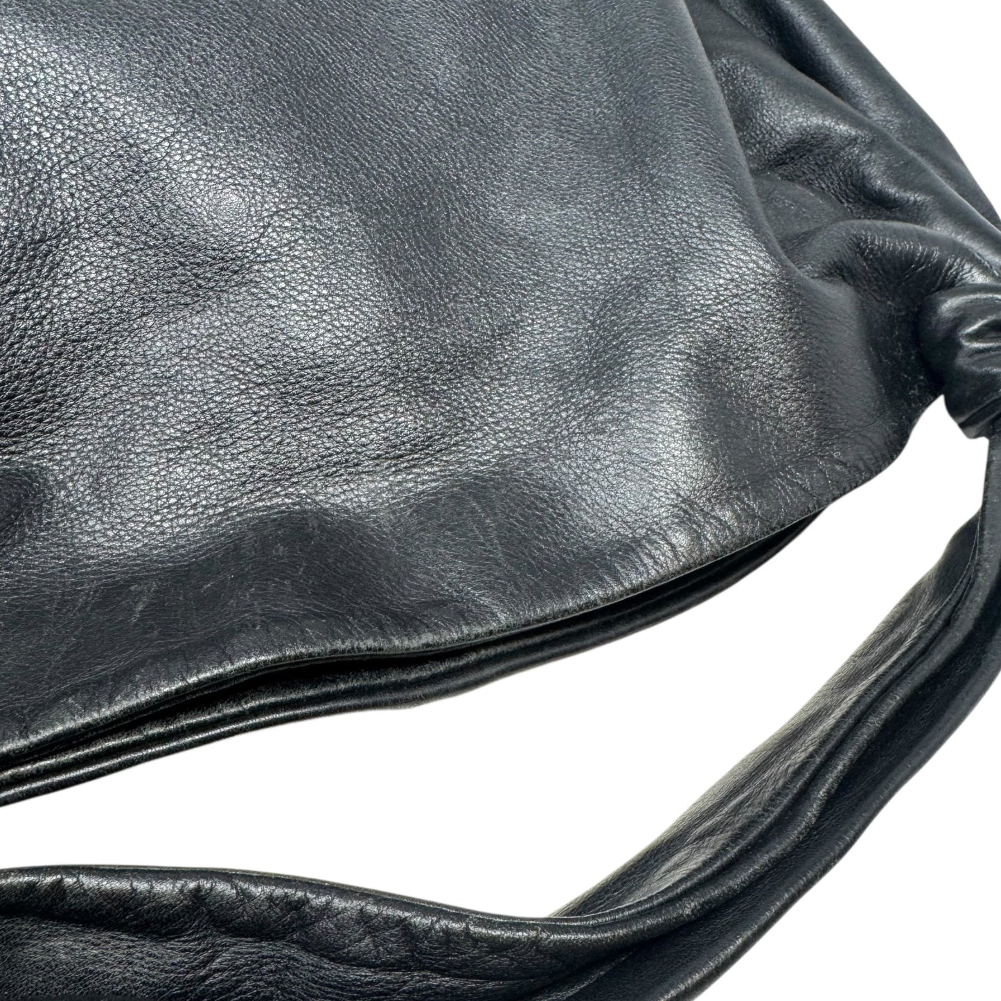 AS IS Leather Knott Bow Hobo Bag Luxury Designer By Furla, Size: Medium