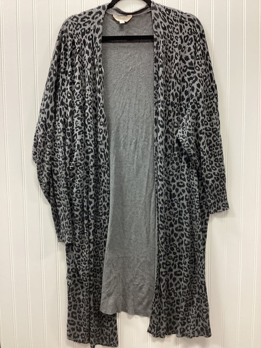 Cardigan By Terra & Sky In Grey, Size:3X