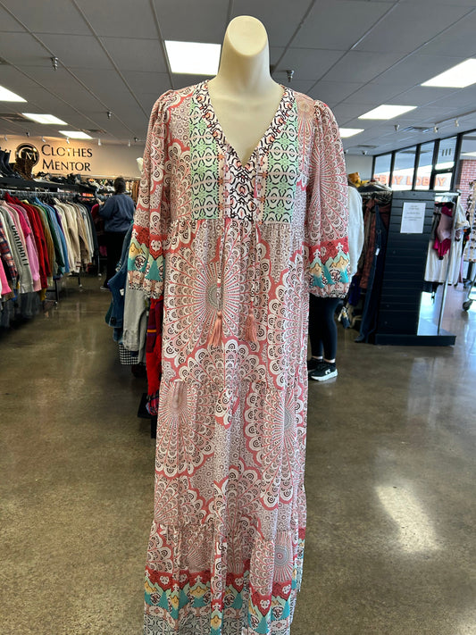 Dress Casual Maxi By Clothes Mentor In Pink, Size:S