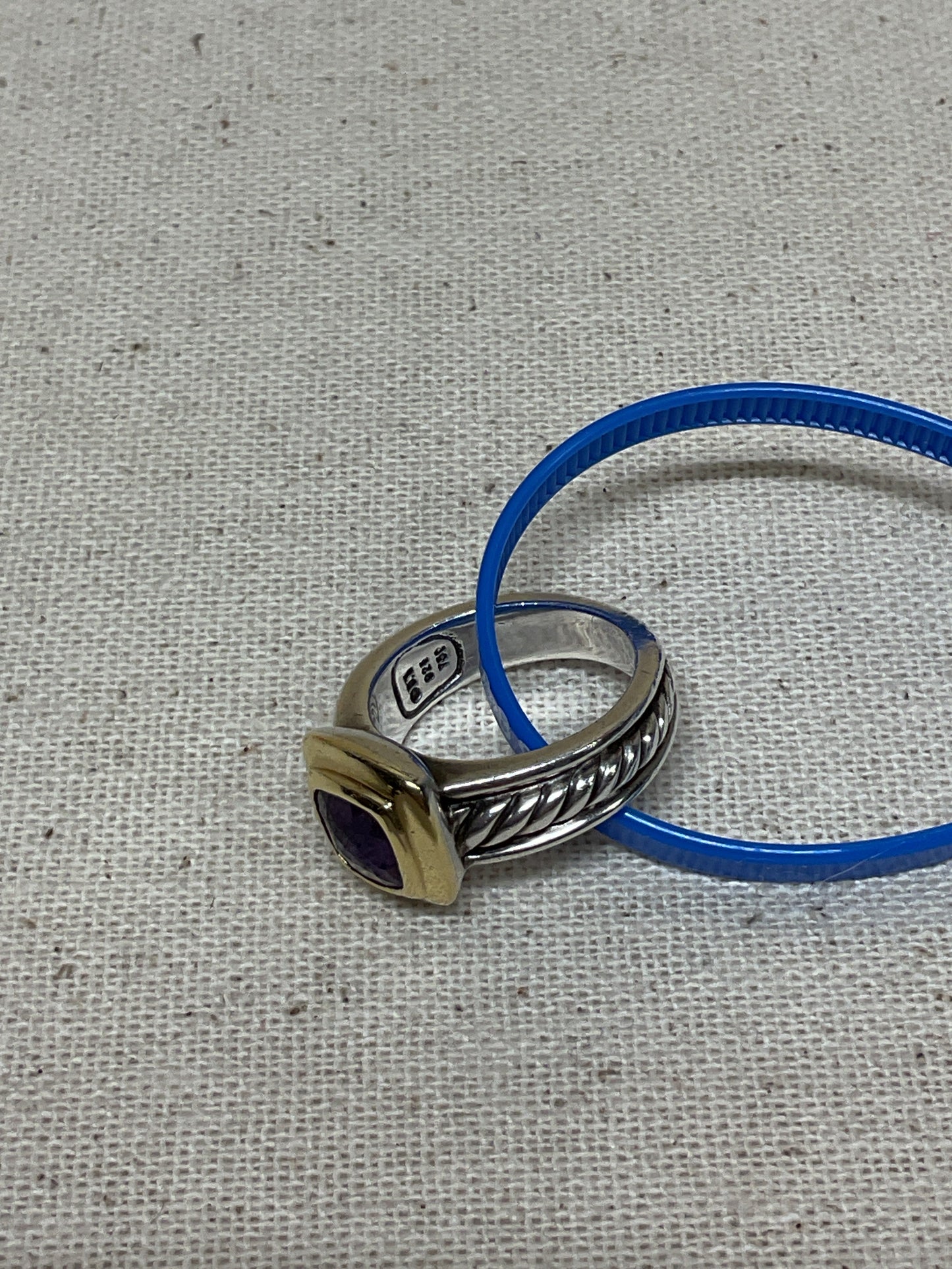 Ring Luxury Designer By David Yurman In Gold & Silver