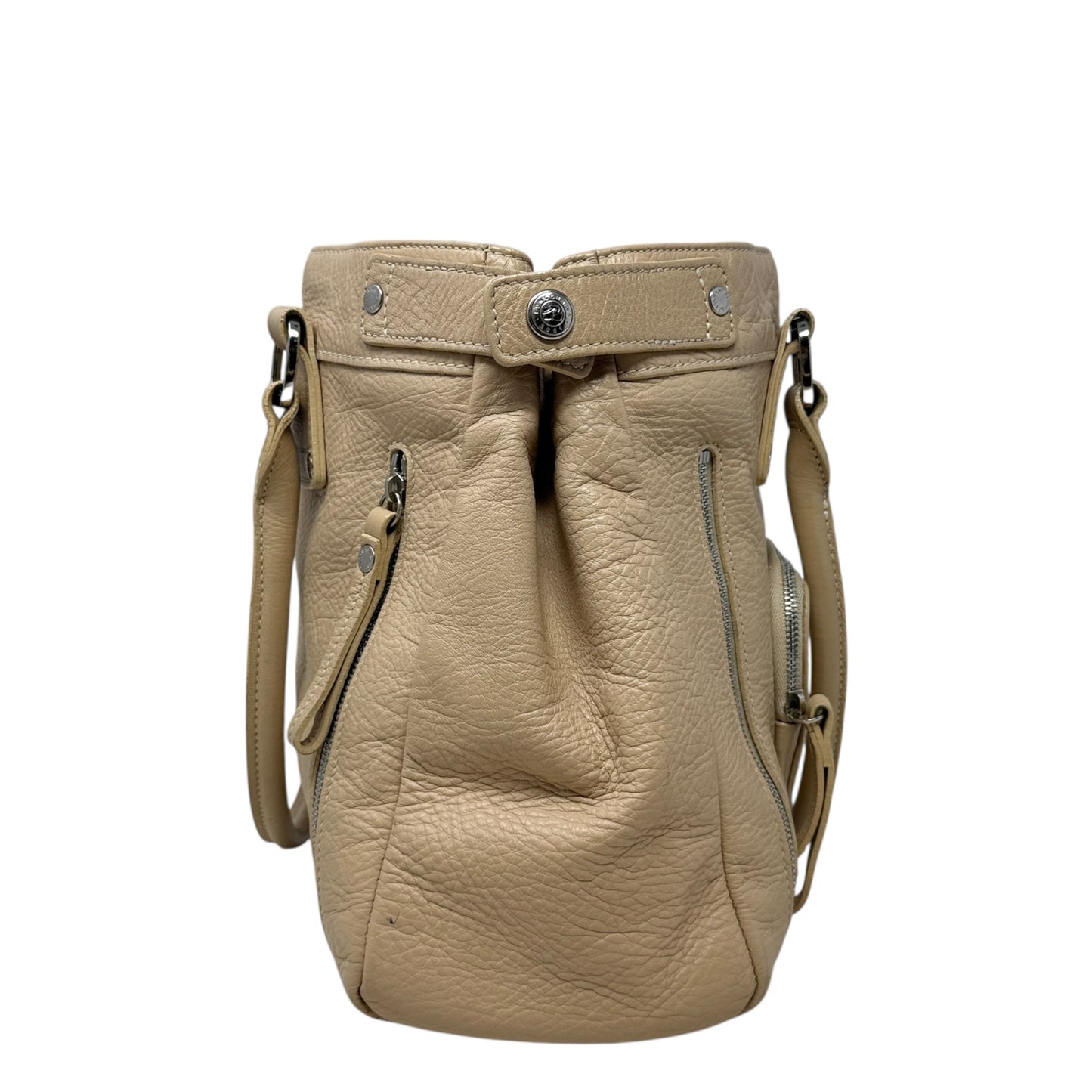 Rodeo Leather Satchel Designer By Longchamp, Size: Medium