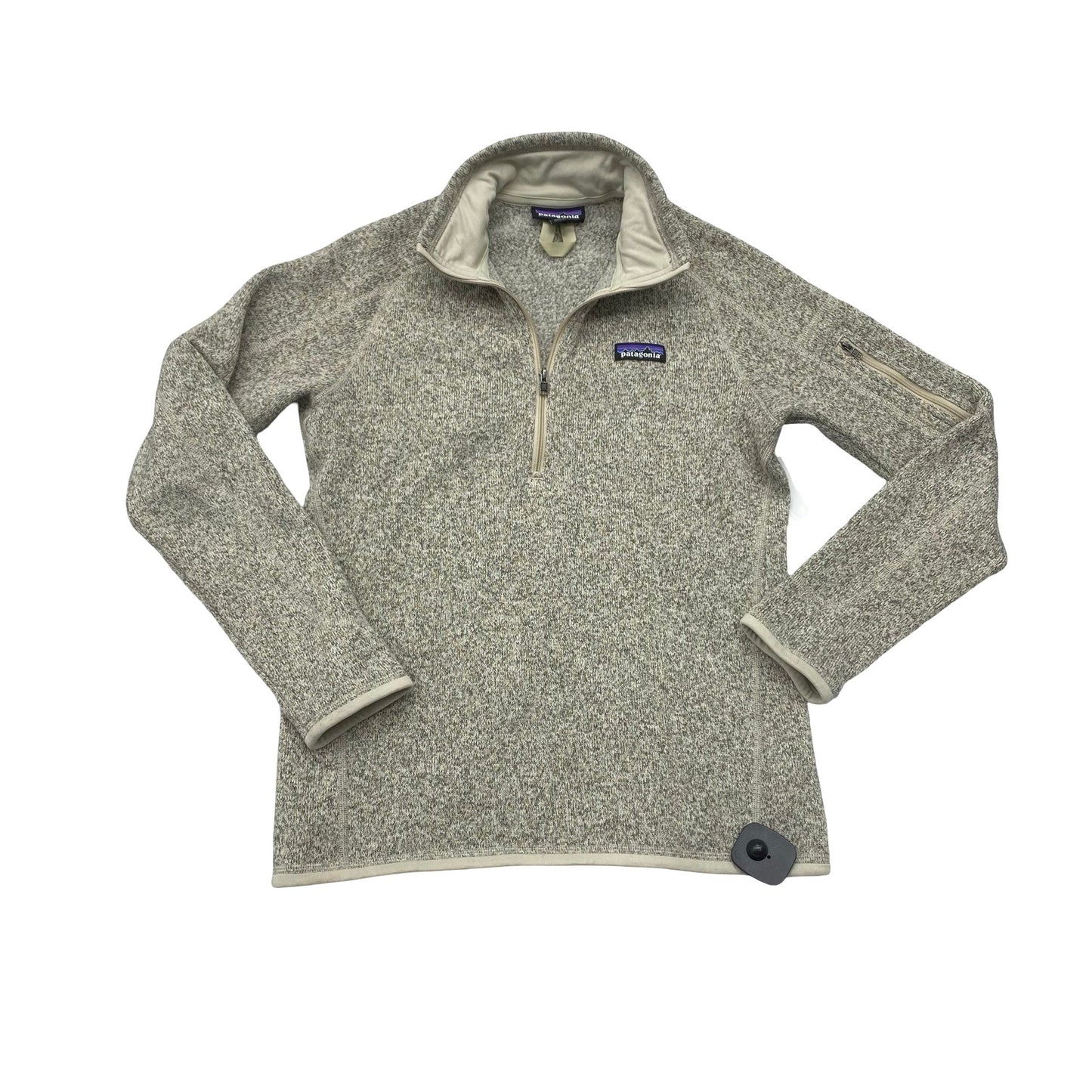Jacket Fleece By Patagonia In Tan, Size:S