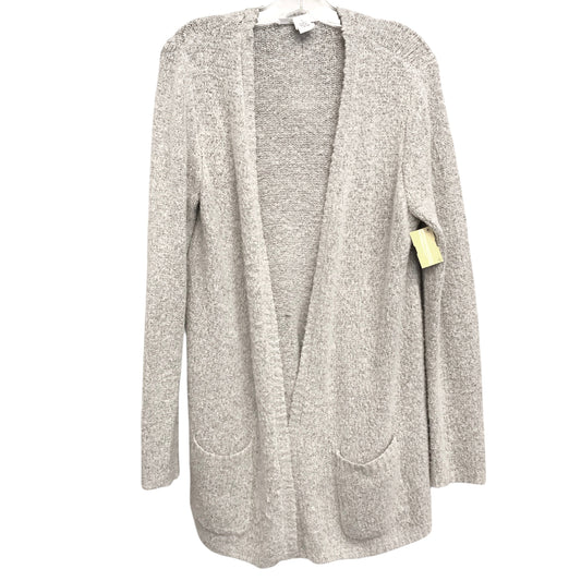 Sweater Cardigan By Workshop In Grey, Size:L