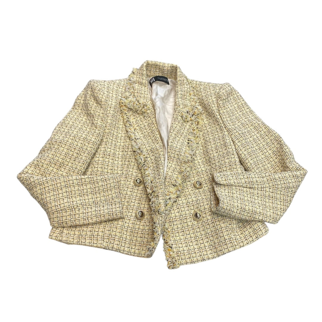 Blazer By Zara In Yellow, Size:M