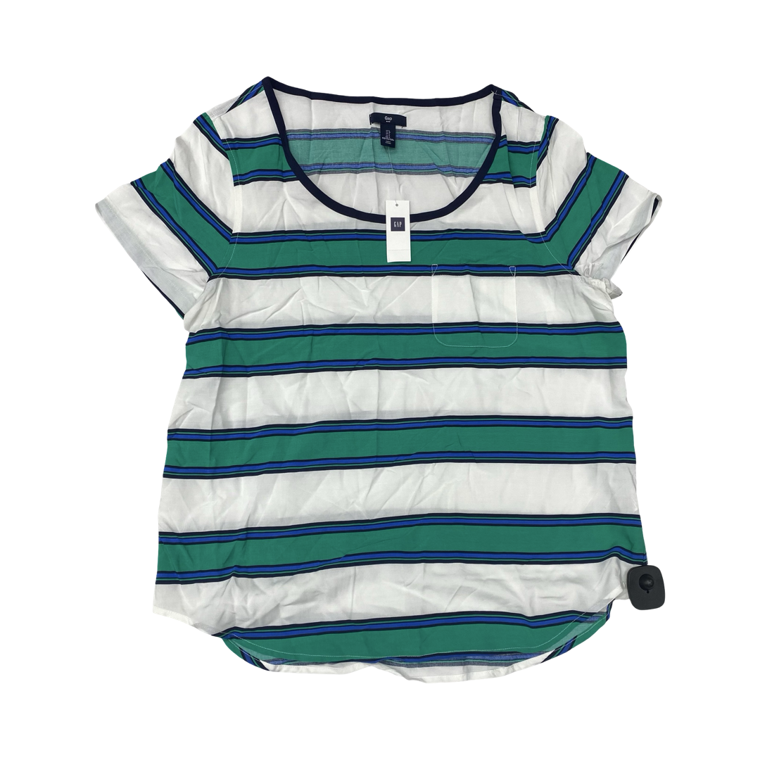 Top Ss By Gap In Striped Pattern, Size:L