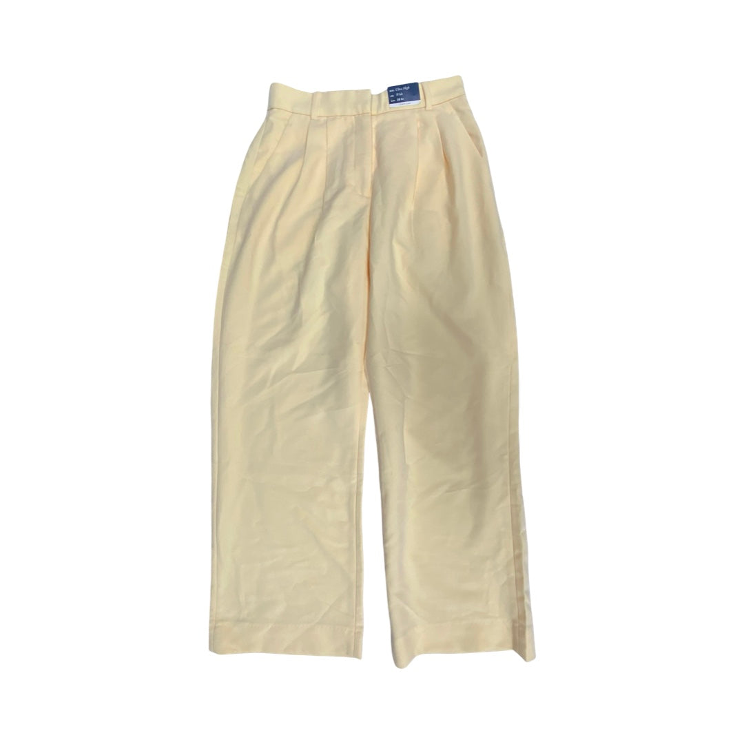 Pants Lounge By Abercrombie And Fitch In Yellow, Size:6