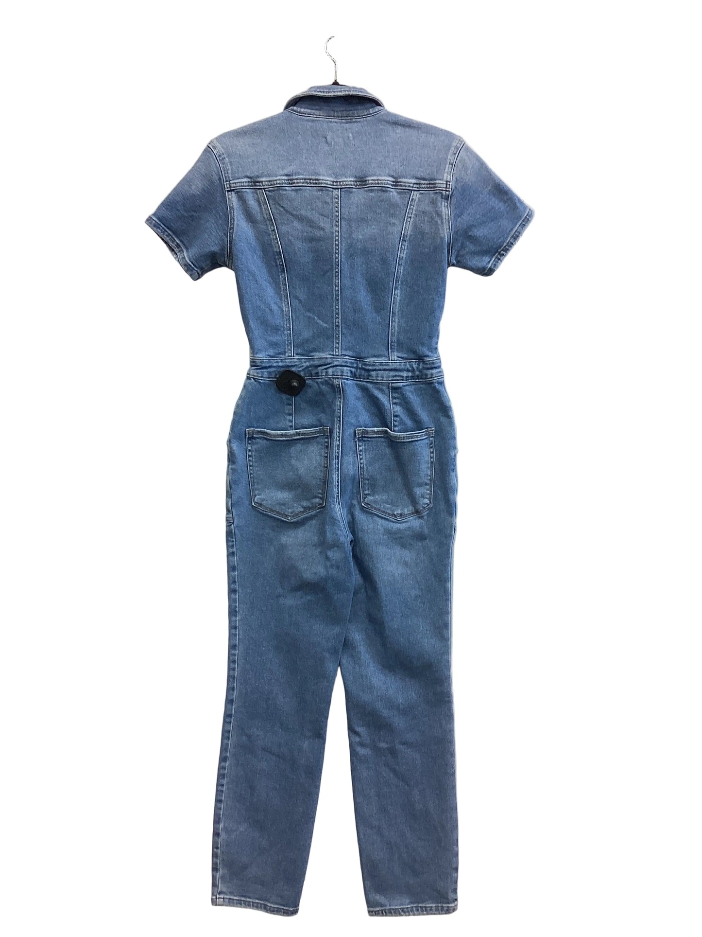 Jumpsuit By Good American In Blue Denim, Size:2