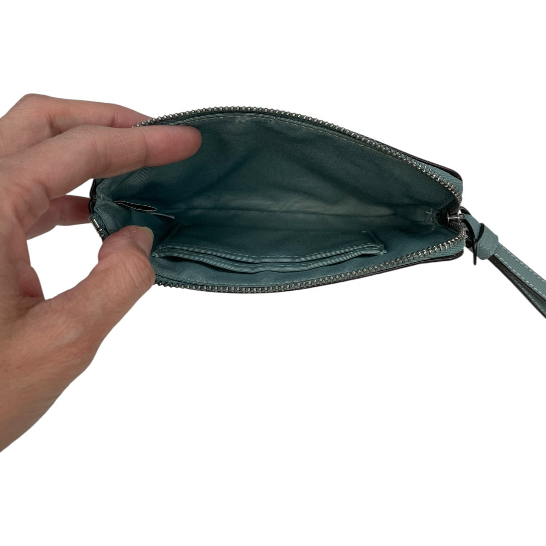 Wallet Designer By Coach In Blue, Size:Small