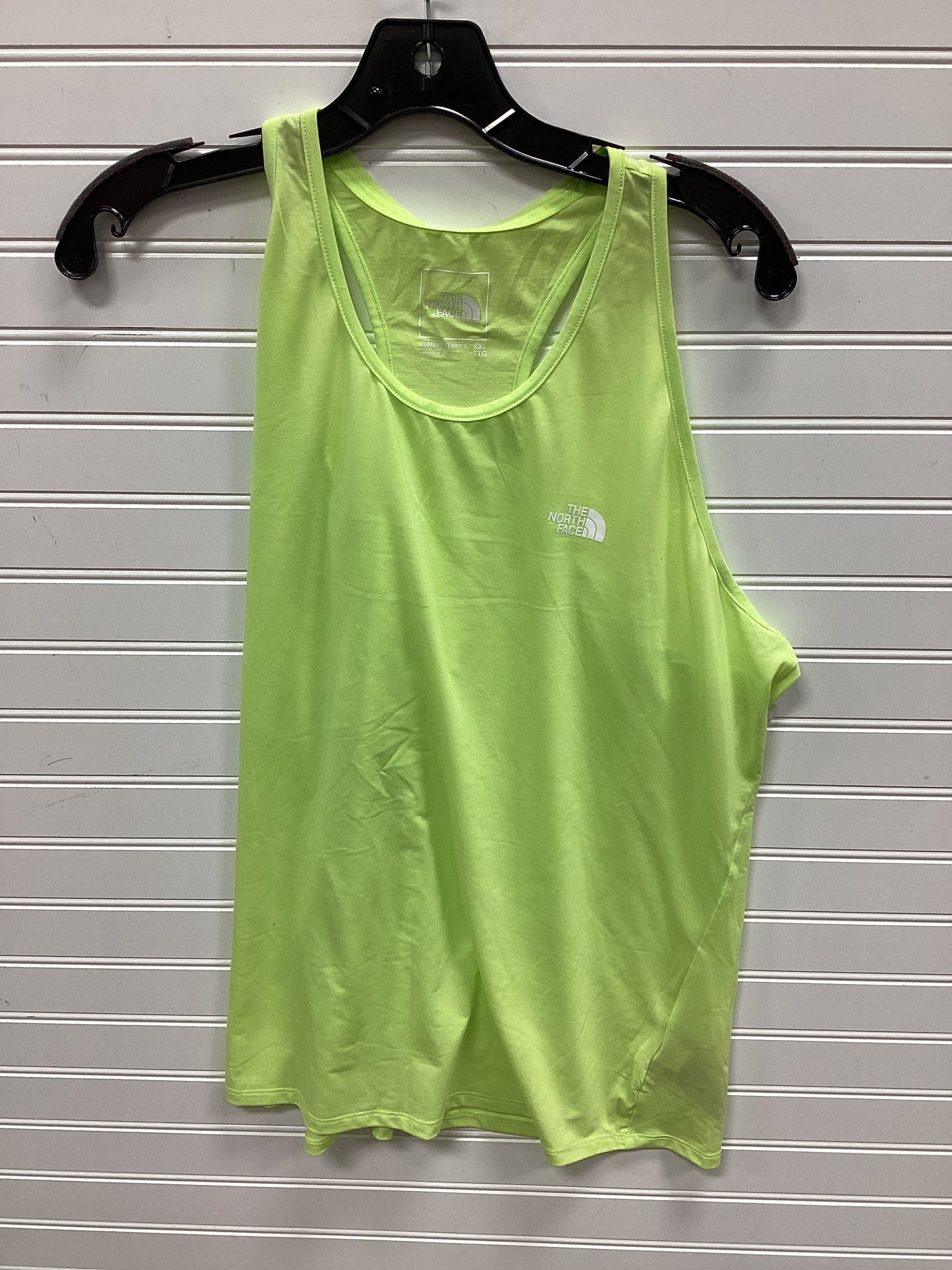 Athletic Tank Top By The North Face In Yellow, Size:1X
