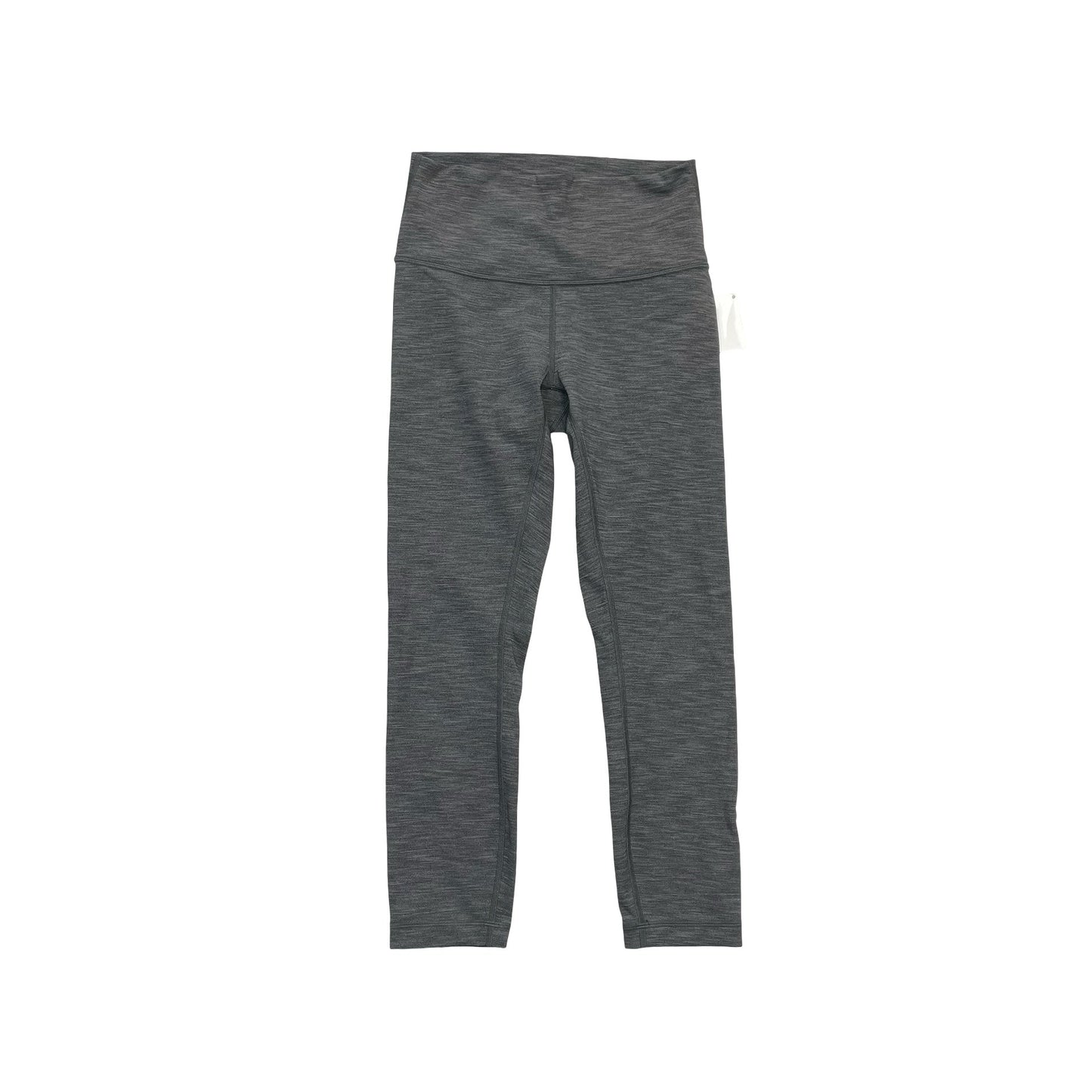 Athletic Leggings Capris By Lululemon In Grey, Size:6