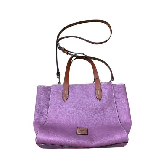Handbag Designer By Dooney And Bourke In Purple, Size:Medium