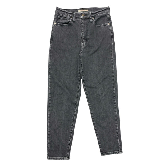 Jeans Cropped By Levis In Grey Denim, Size:6