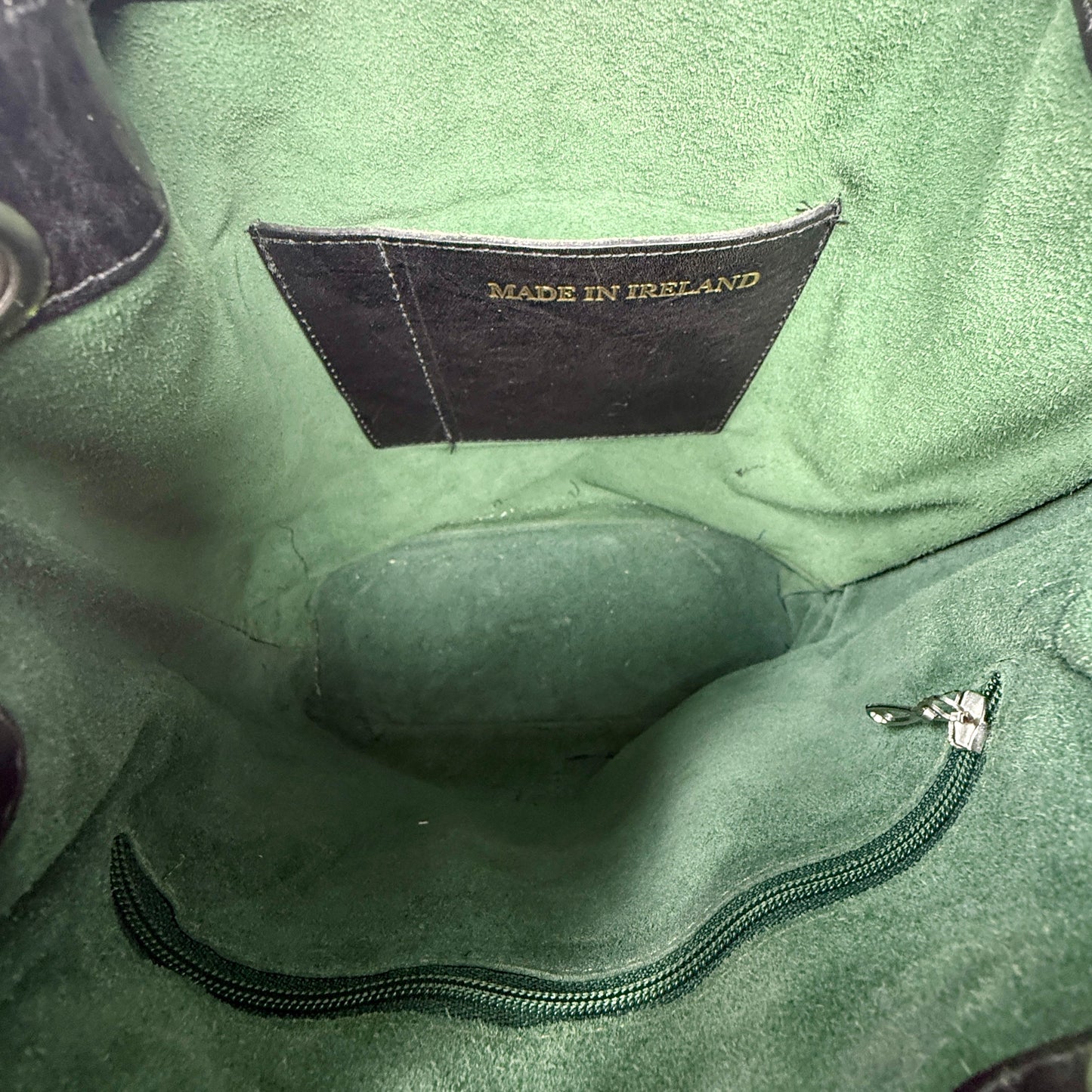 Orla Leather Drawsting Bucket Bag By Holden Leather Goods, Size: Medium