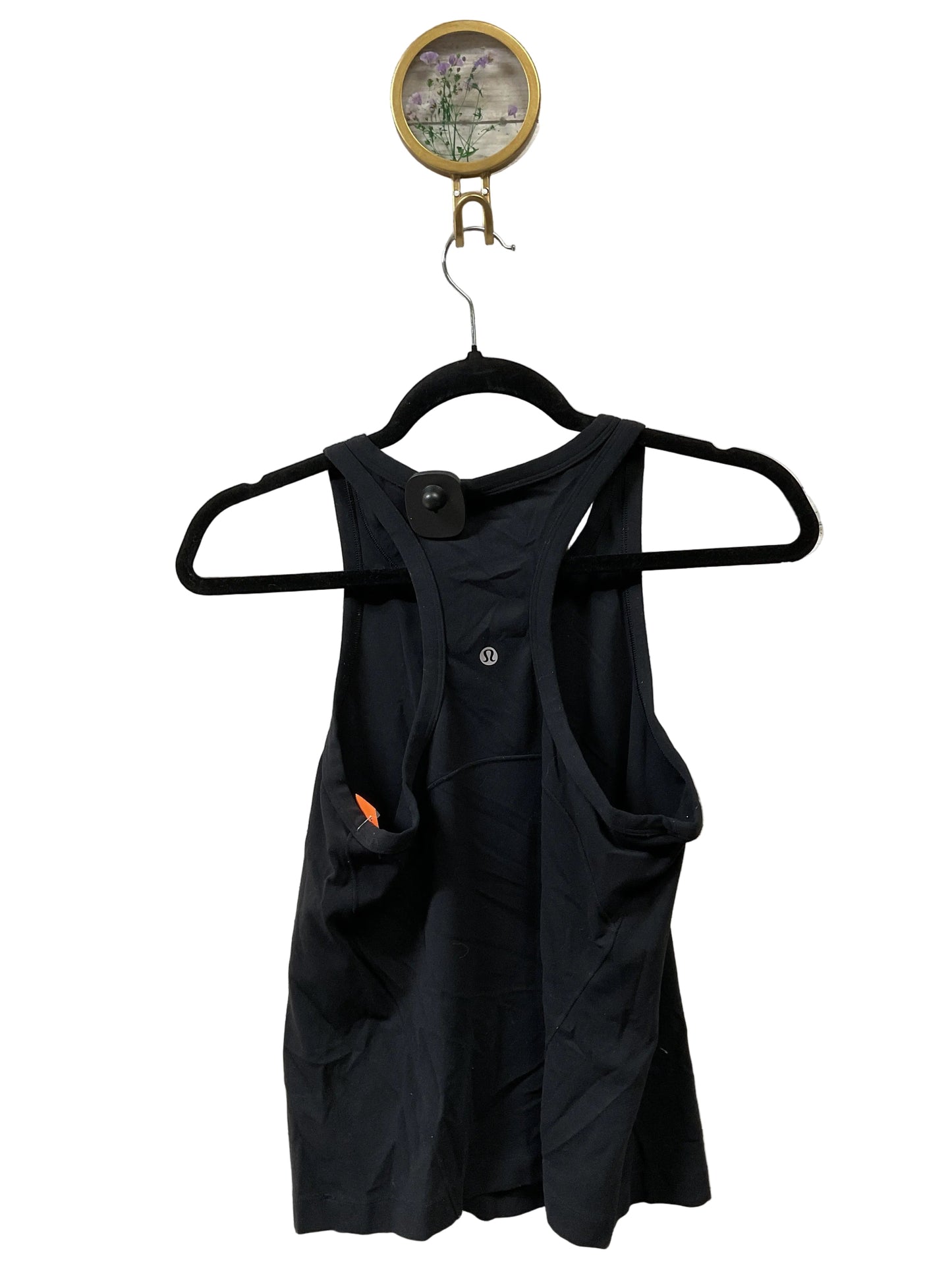 Athletic Tank Top By Lululemon In Black, Size:S