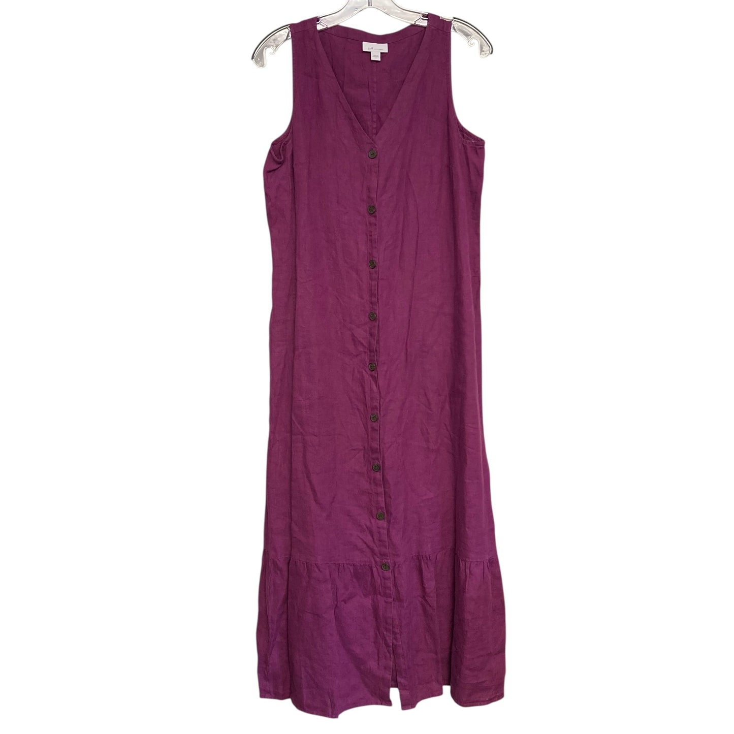Dress Casual Maxi By J. Jill In Purple, Size:S