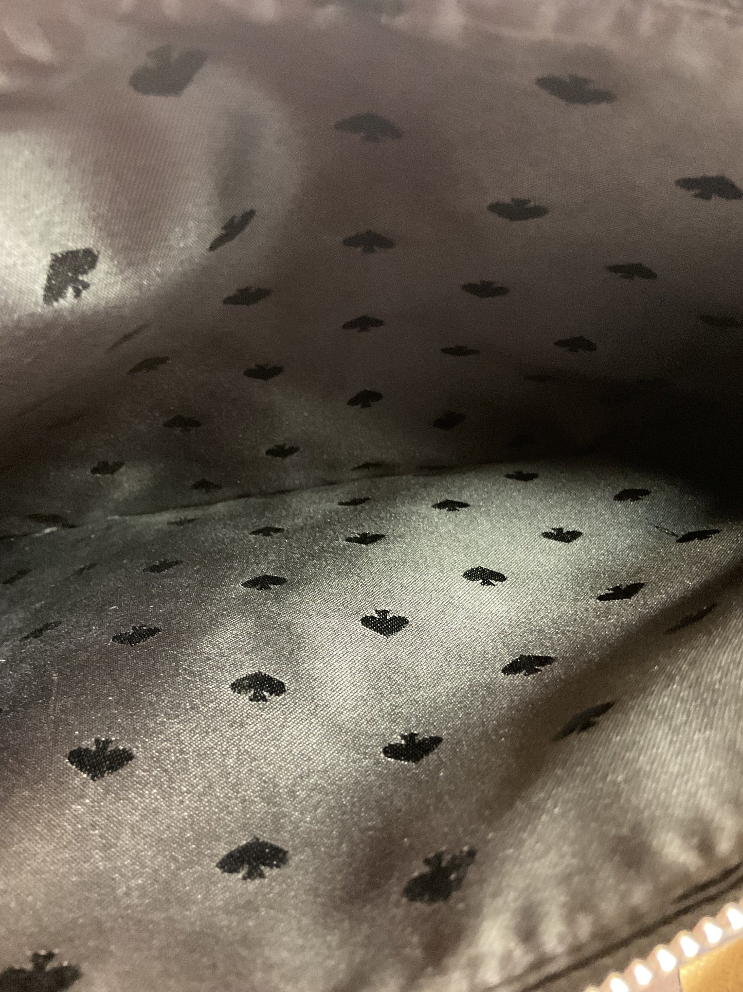 Makeup Bag Designer By Kate Spade In Grey, Size:Large