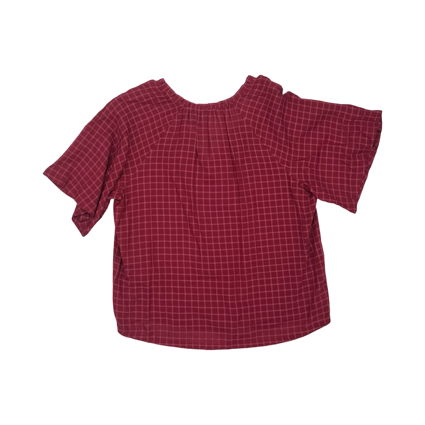 Blouse Ss By Loft In Red, Size:Xs