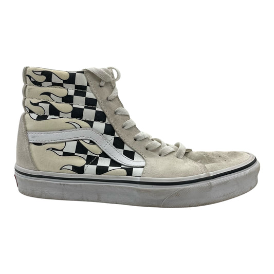 Shoes Sneakers By Vans In Black & Cream, Size:8