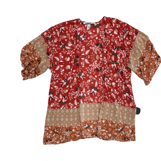 Kimono By Michael Stars In Floral Print, Size:S