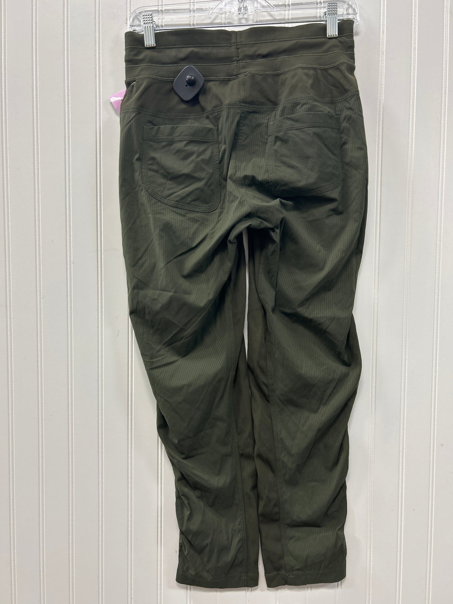 Athletic Pants By Lululemon In Green, Size:6
