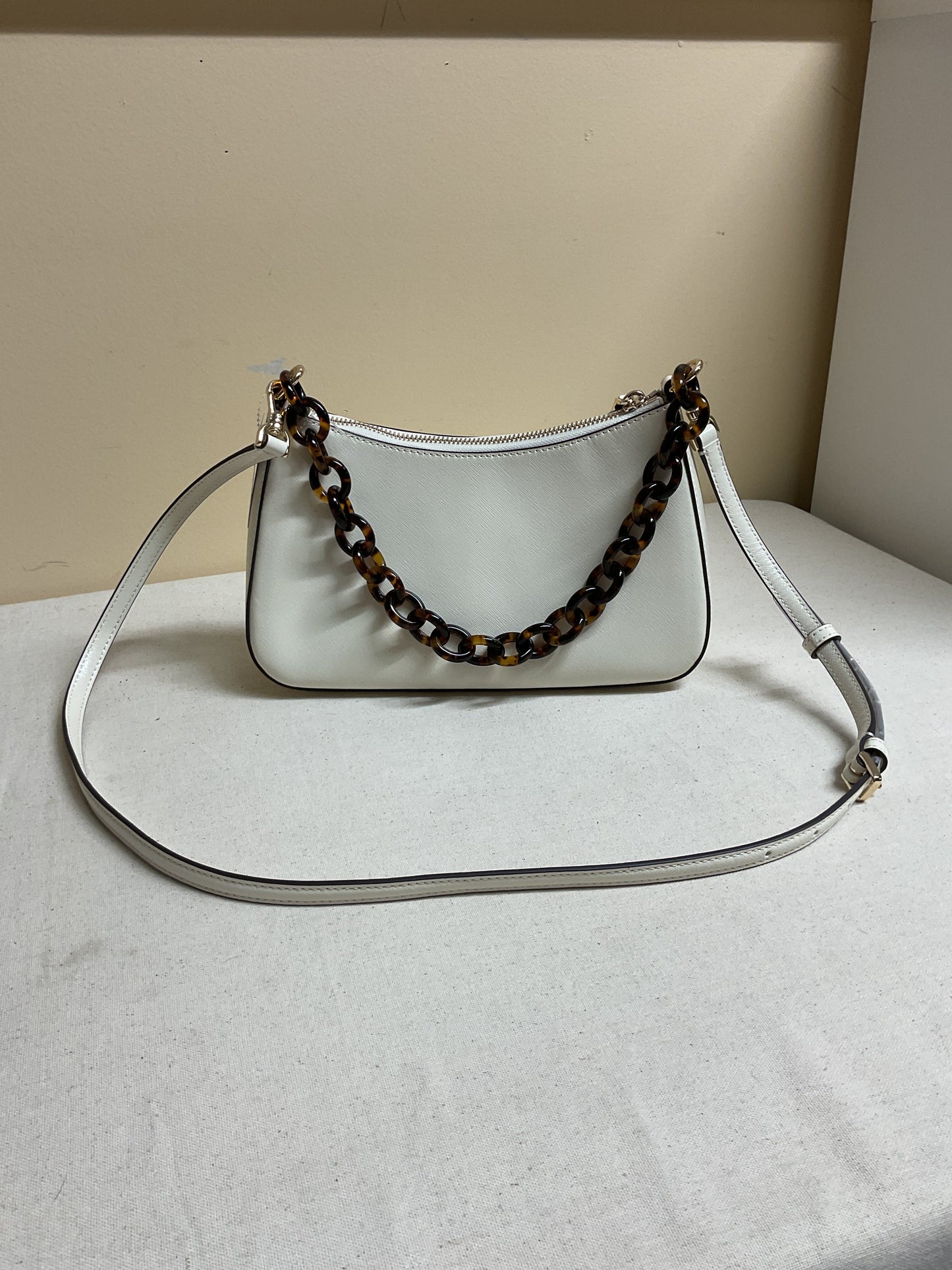 Crossbody Designer By Kate Spade In Cream, Size:Small