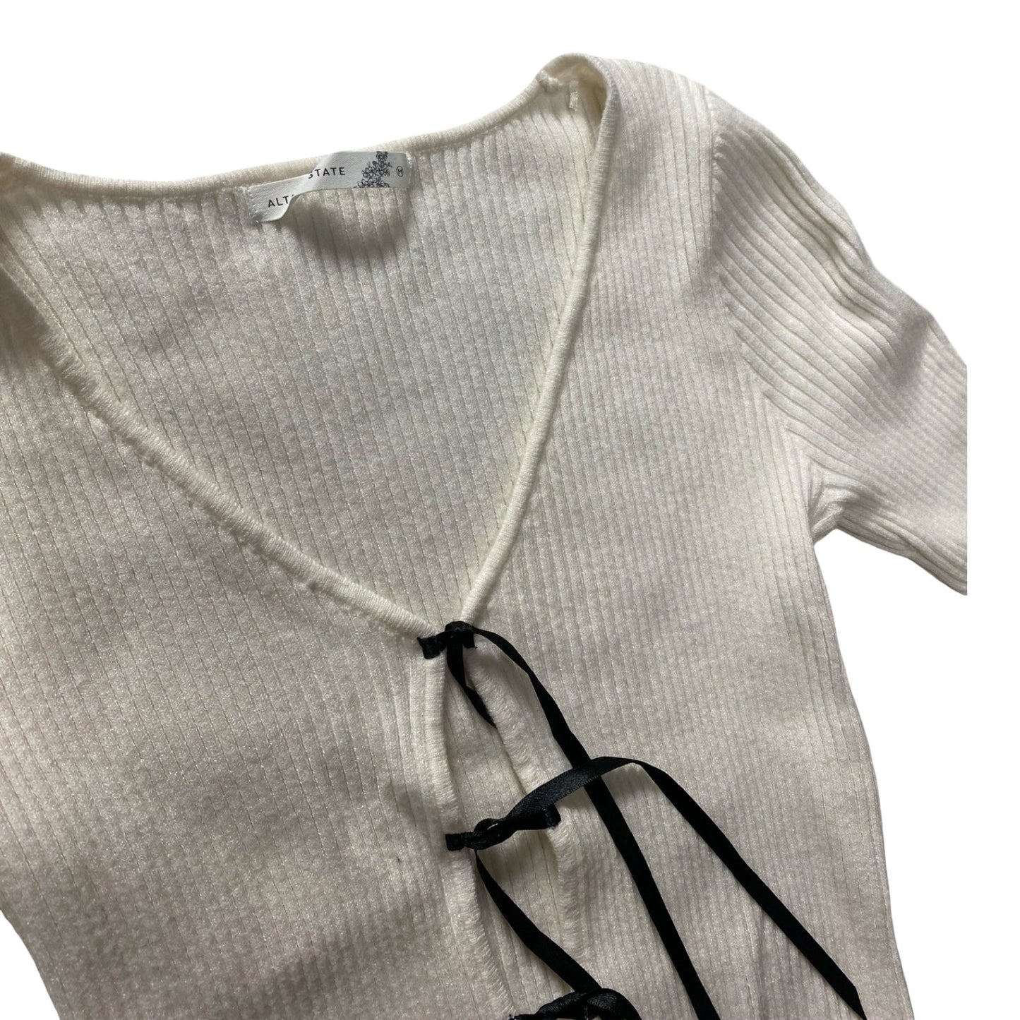 Sweater Cardigan By Altard State In Ivory, Size:M