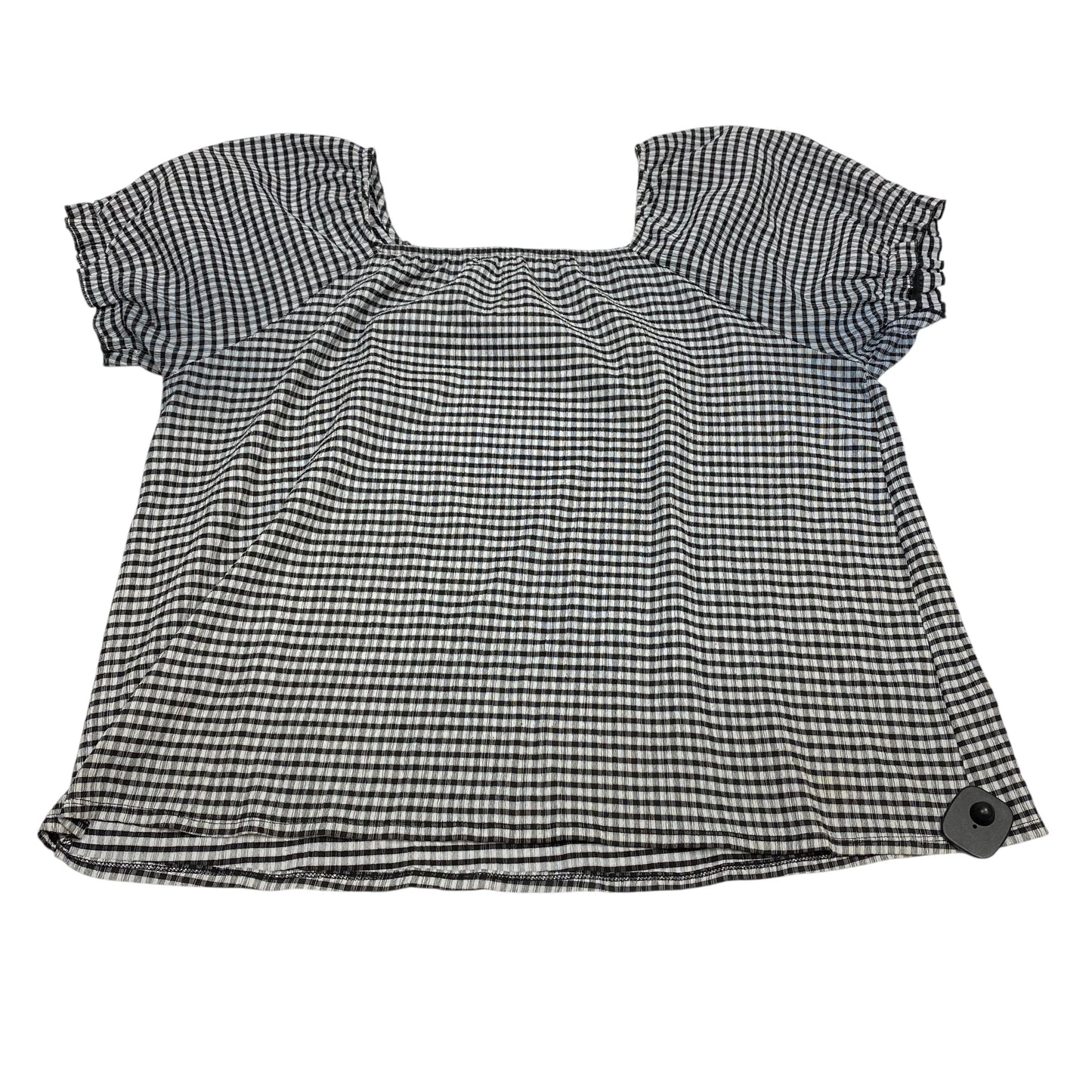 Top Ss By Cato In Black & White, Size:1X