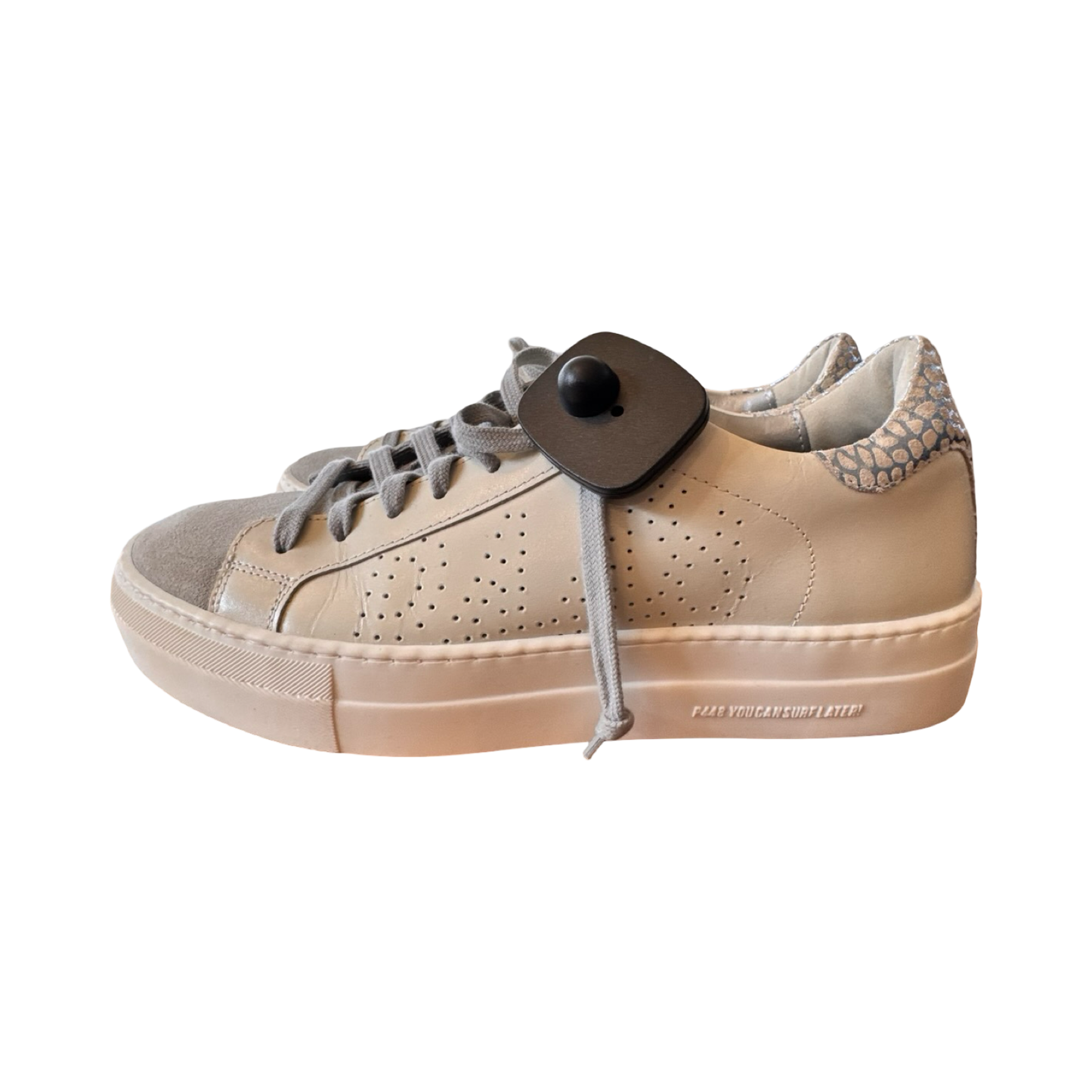 Shoes Designer By P448 In Grey, Size:9.5