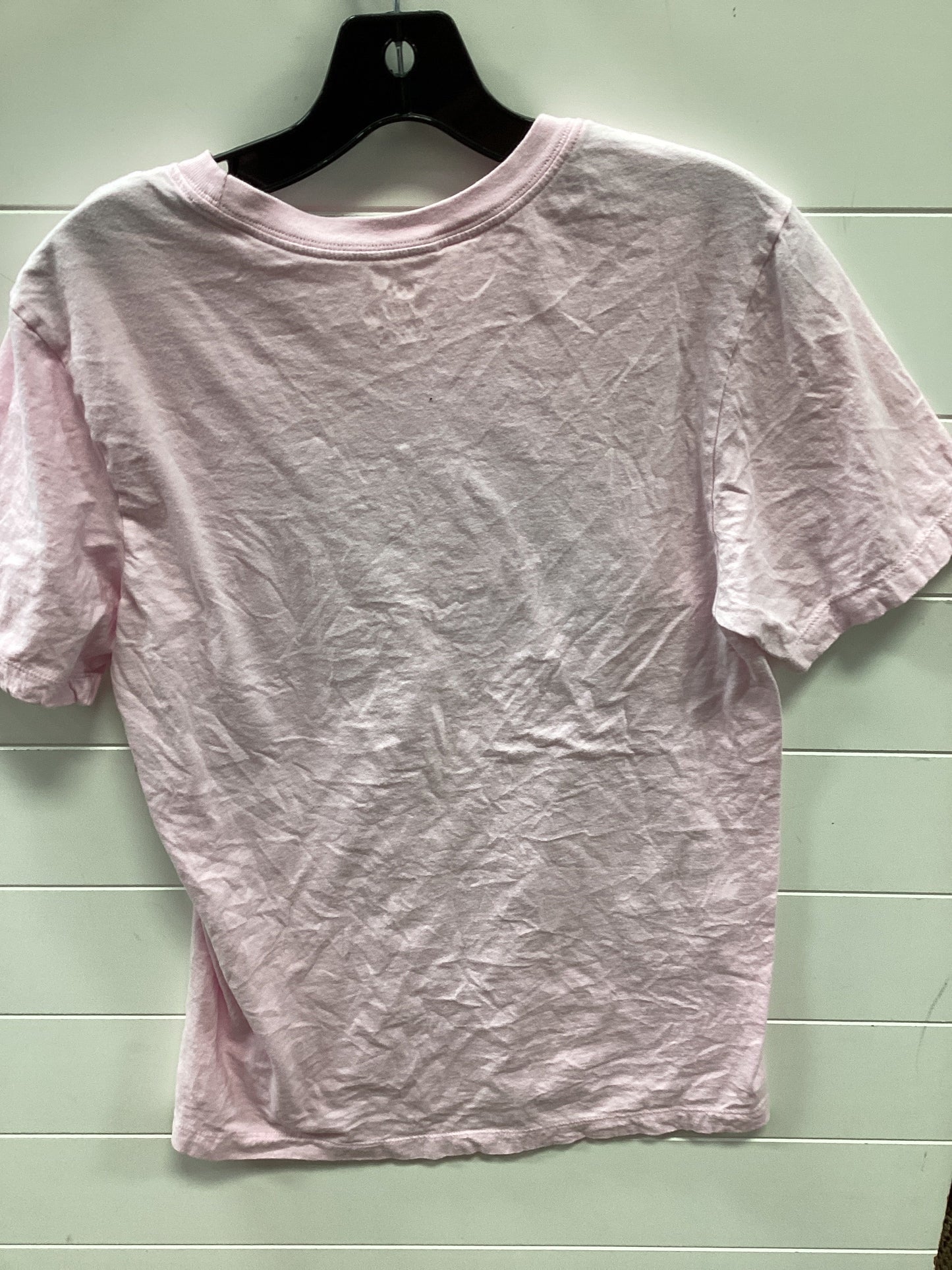 Athletic Top Ss By Nike Apparel In Pink, Size:S