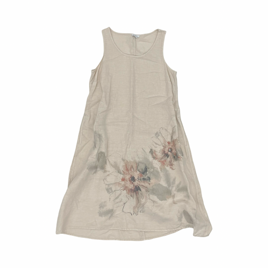 Dress Casual Midi By Pure Jill In Tan, Size:Mp