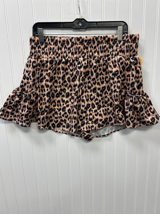 Athletic Shorts By Cmc In Animal Print, Size:Xl