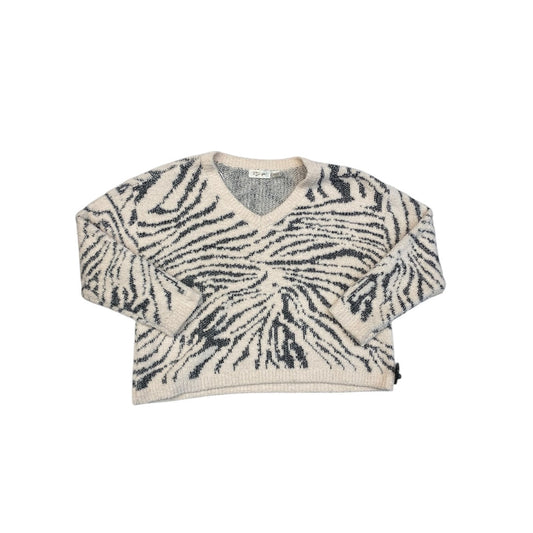 Sweater By Rd Style In Black & Cream, Size:L