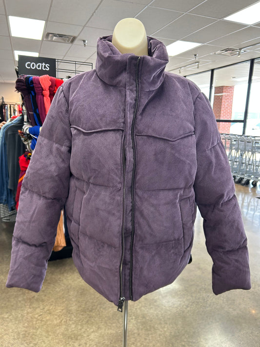 Jacket Puffer & Quilted By Levis In Purple, Size:L