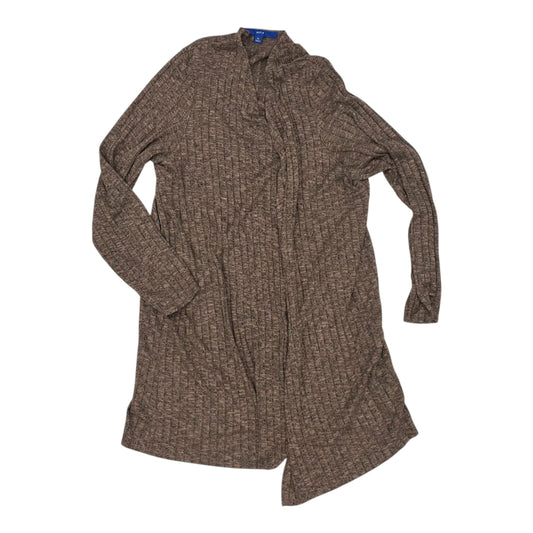 Cardigan By Apt 9 In Brown, Size:Xl