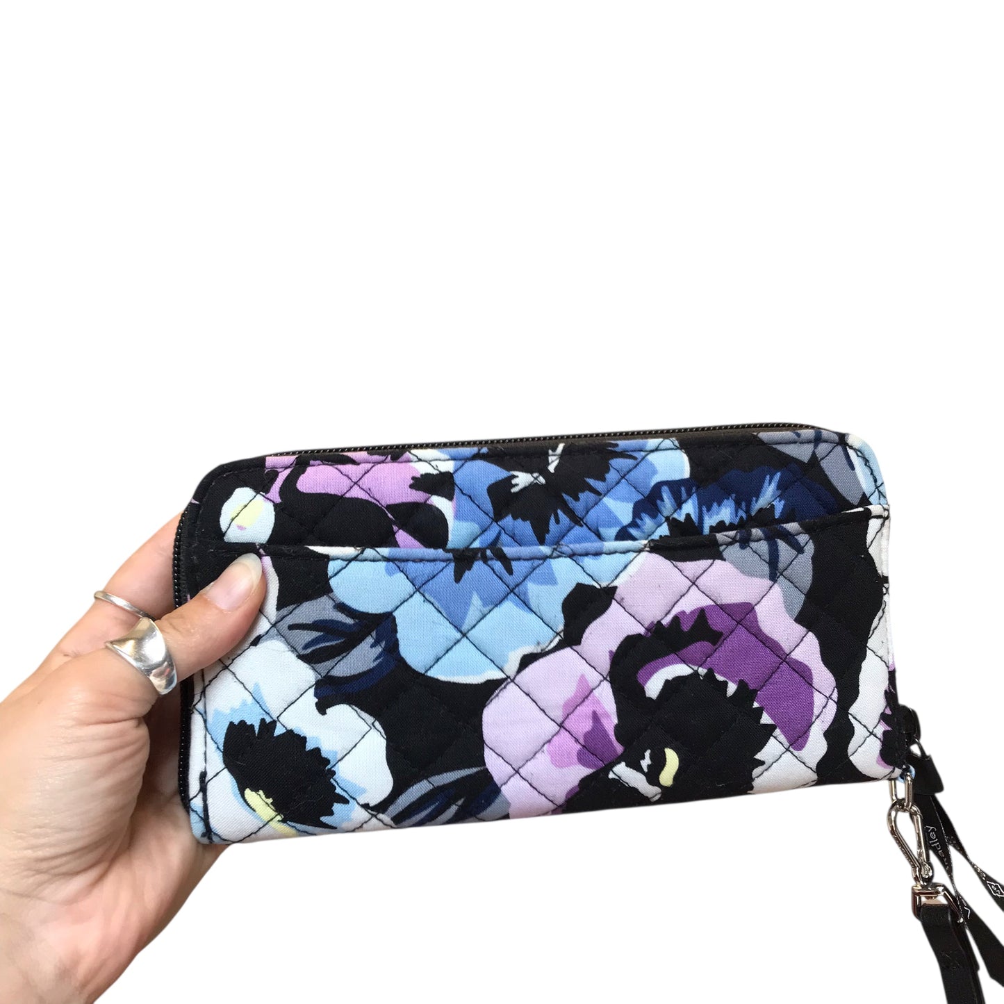 WALLET by VERA BRADLEY in BLUE & PURPLE, Size:MEDIUM