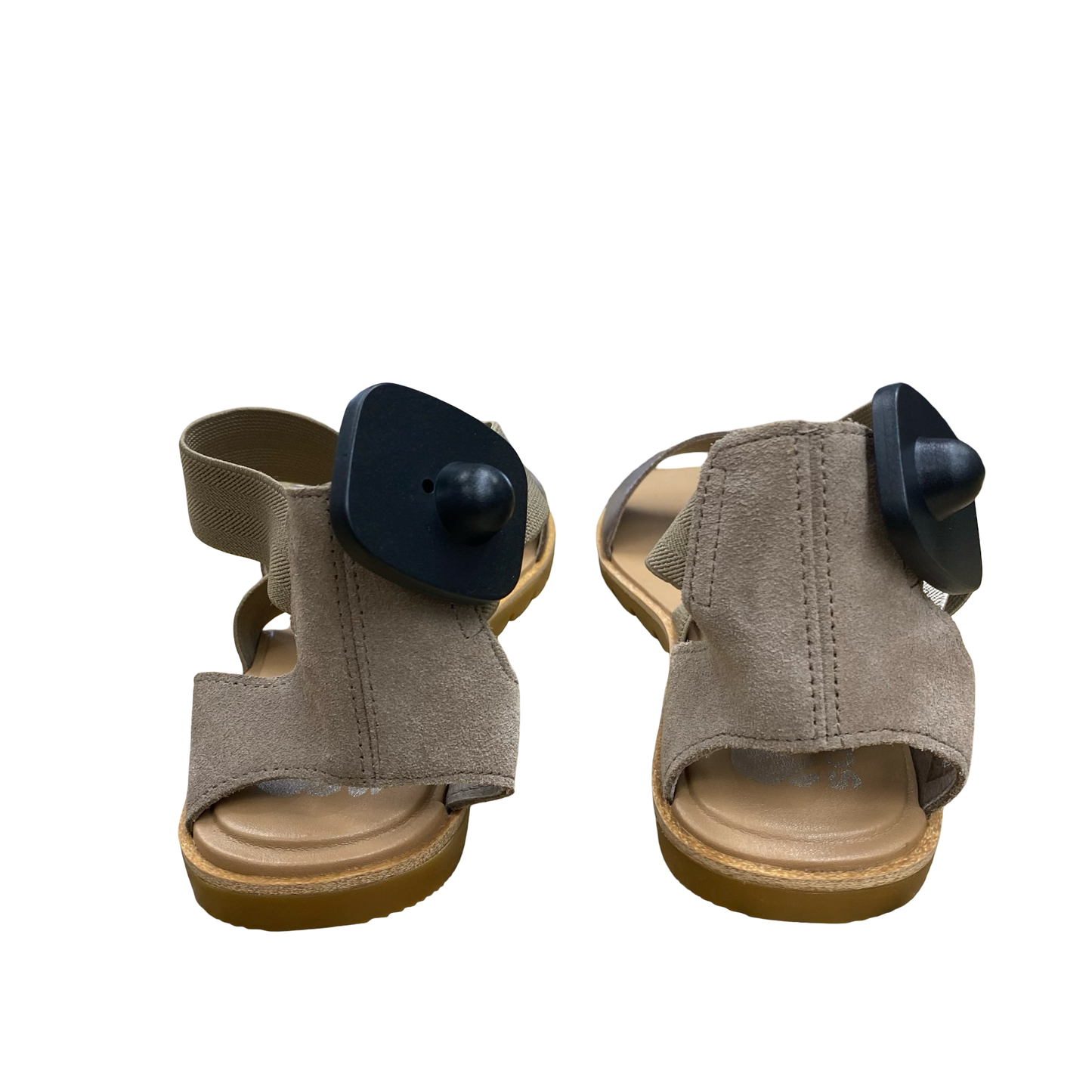Sandals Designer By Sorel In Gold, Size:10