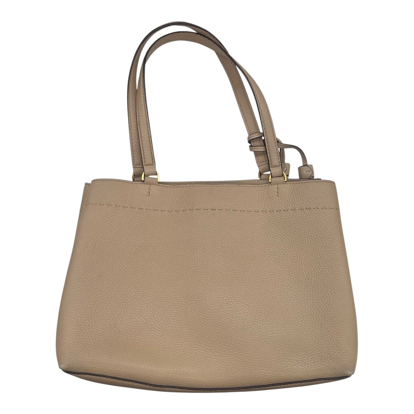 Handbag Designer By Tory Burch In Tan, Size:Medium