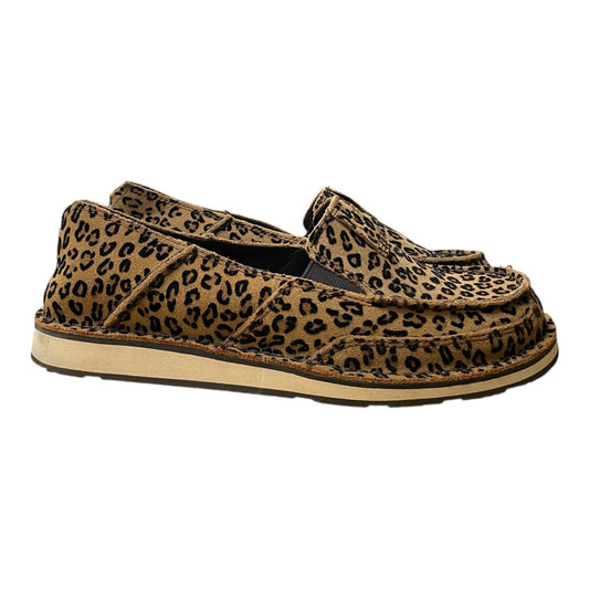 Shoes Flats By Ariat In Animal Print, Size:9