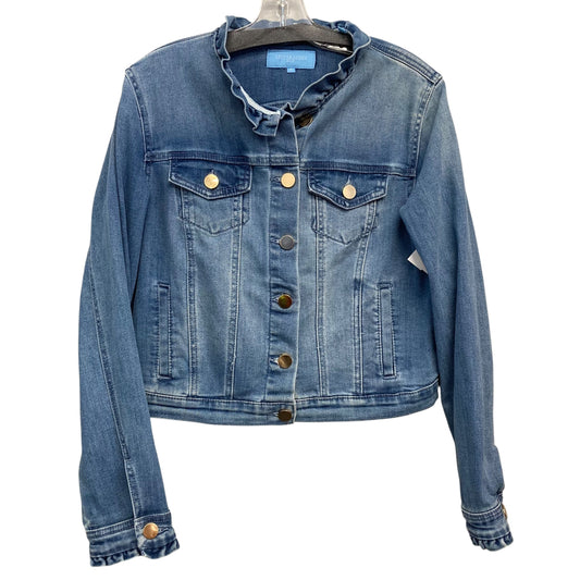 Jacket Denim By Draper James In Blue Denim, Size:M